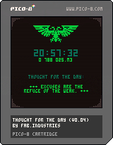TFTD Cart for PICO-8