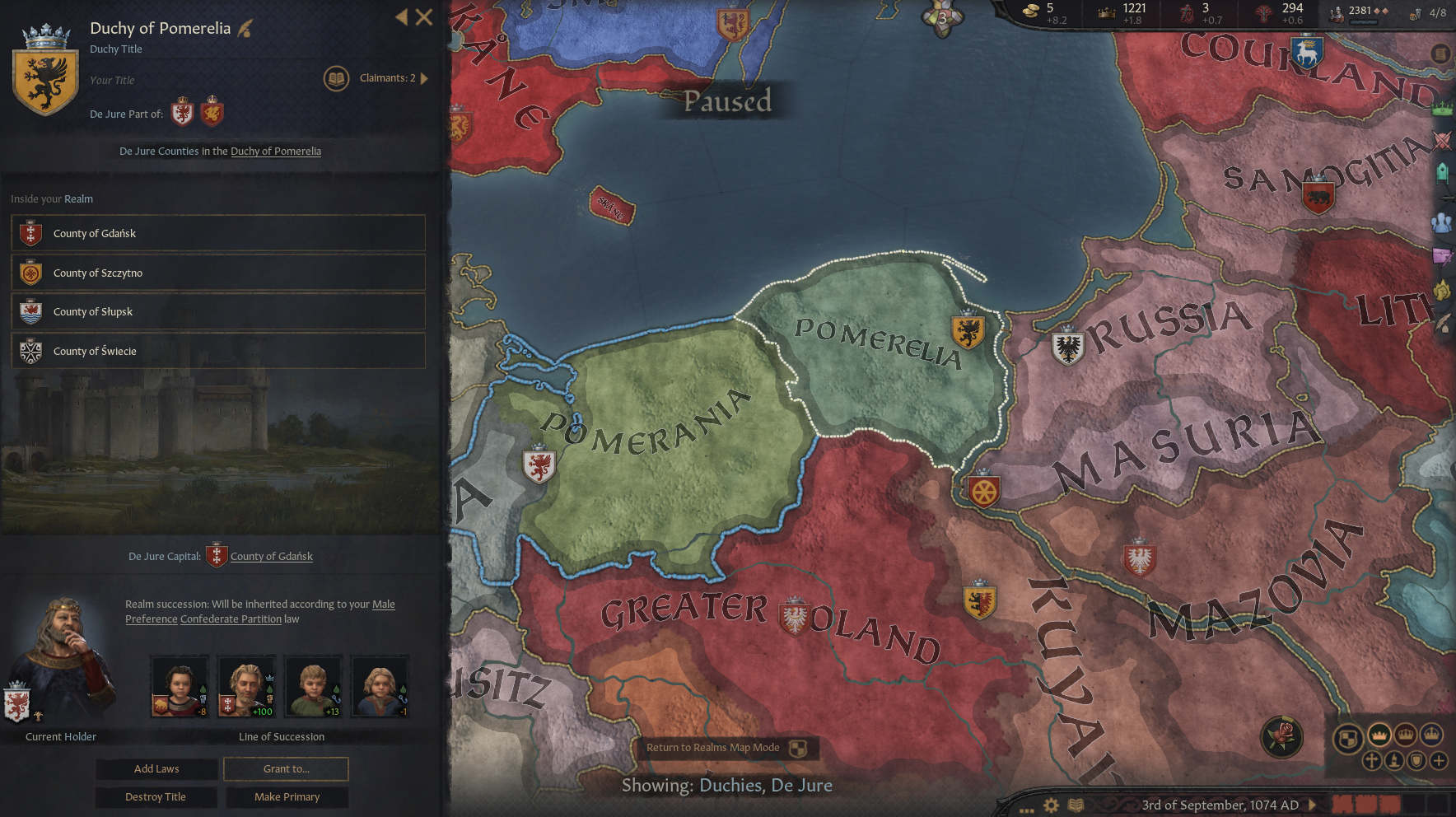 Crusader Kings III Screenshot