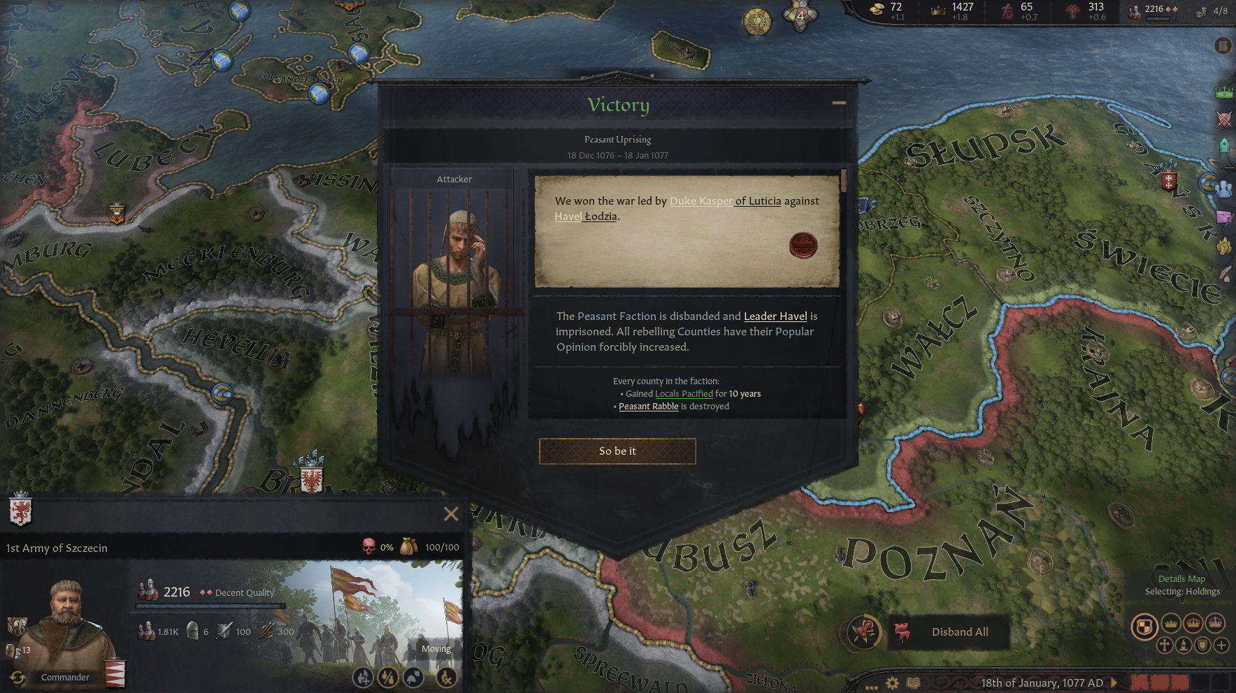 Crusader Kings III Screenshot
