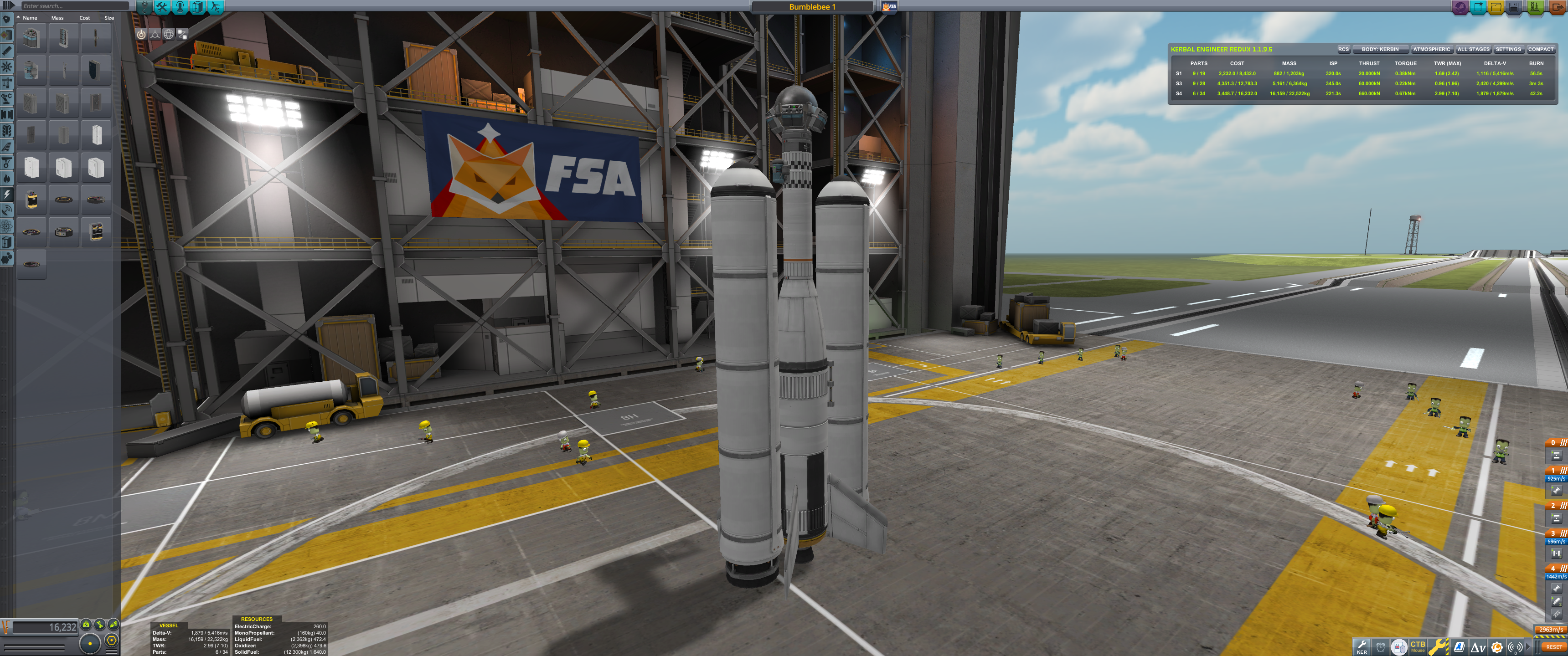Bumblebee 1 in VAB