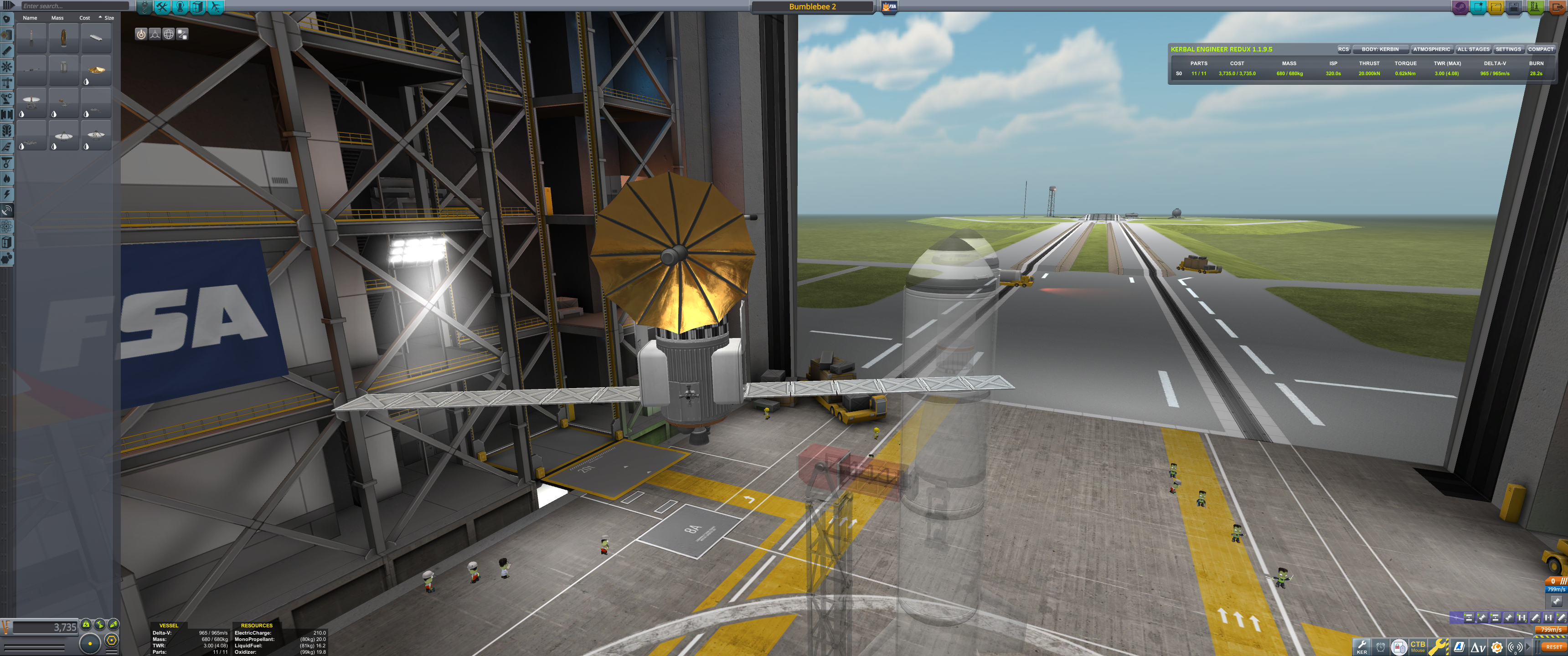 The Bumblebee 2 satellite