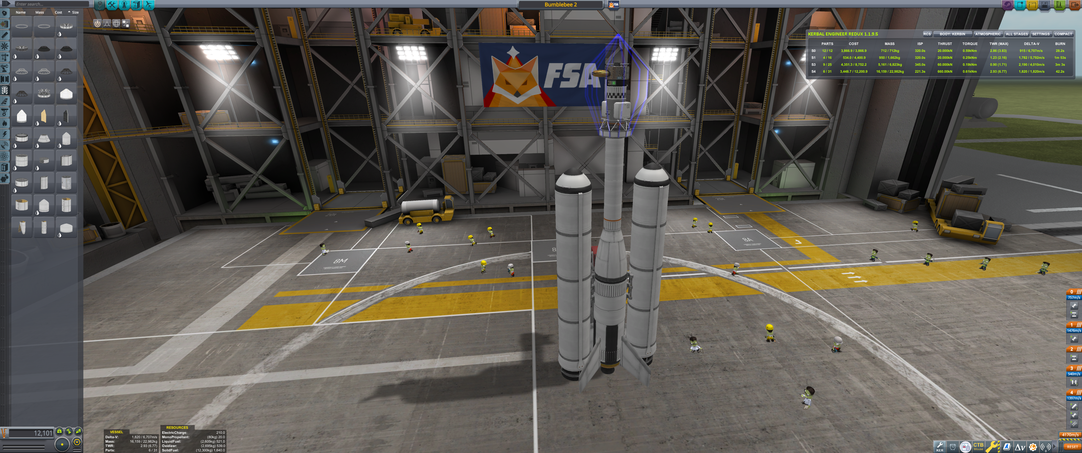 Bumblebee 2 in VAB