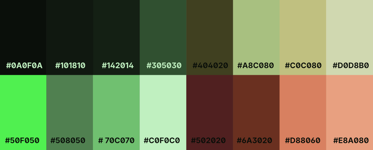 Phosphor Colours