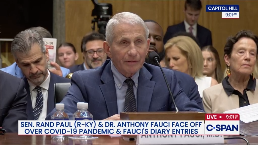 Fauci testimony before the Senate