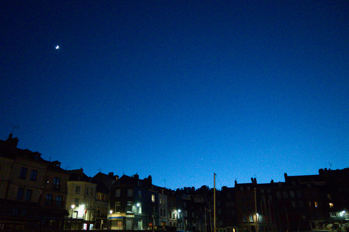 Honfleur Night Sky