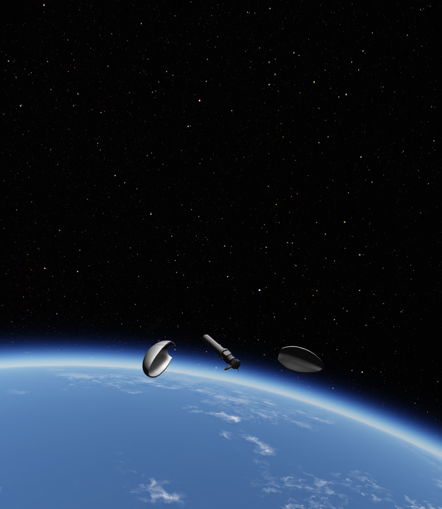 Jettisoning a fairing in KSP