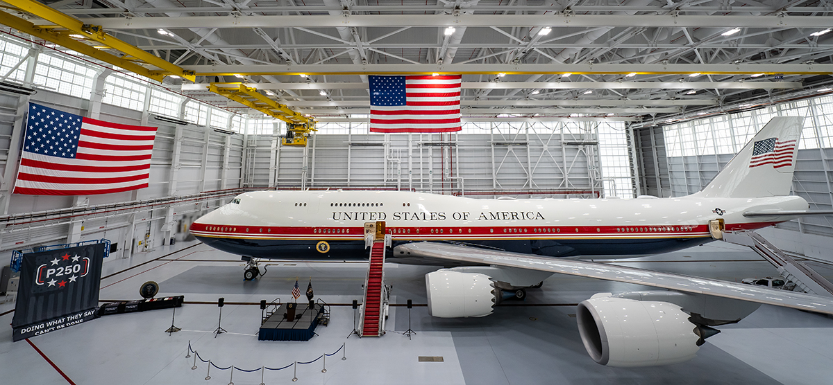 The new Air Force One