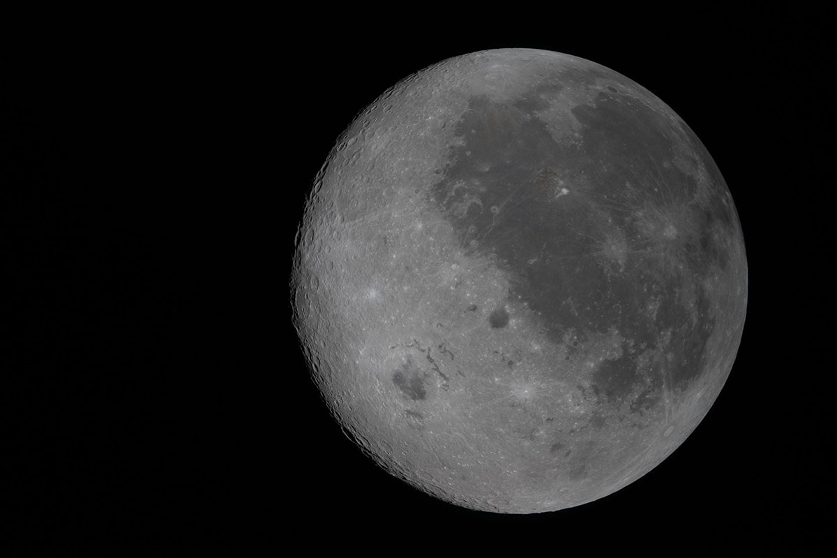 Photo taken by the Artemis II crew