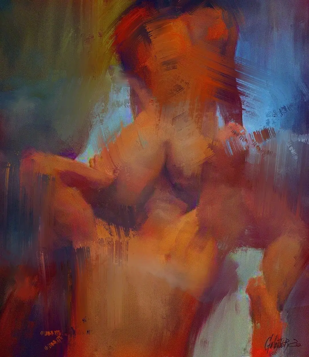 Painting by Sergey Galanter